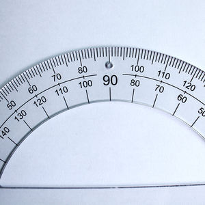 Winkelmesser <span class=keywords><strong>Universal</strong></span> 180 Grad Großer Winkelmesser Schul- und Bürobedarf Mathematik-Winkelmesser Lineal - Product Image 1