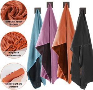 Serviette de sport personnalisée promotionnelle, serviette de sport rafraîchissante pour le fitness en plein air avec logo, serviettes de sport en microfibre avec logo personnalisé - Product Image 4