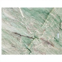 Dalle de marbre naturel vert clair d'Italie, polie, qualité A, moderne, résistante à l'eau, pour salle de bain, décoration intérieure