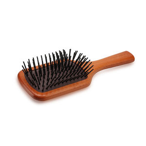 <span class=keywords><strong>China</strong></span> fabricación barato al por mayor logotipo personalizado de madera cuero cabelludo masaje Airbag peine para relajarse y circulación sanguínea - Product Image 1