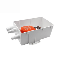 Pompe de vidange de cale entièrement automatique 12V 24V pour bateau, camping-car, salle de bain, élimination de l'eau marine
