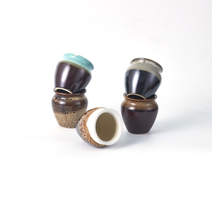 Ensemble <span class=keywords><strong>de</strong></span> <span class=keywords><strong>mini</strong></span> pots en céramique pour plantes succulentes, petits pots colorés pour cadeau - Product Image 5