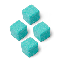 Private Label Riche Bulles Rapide Fizzer Fleur Séchée Bain Sel Bloc Douche Vapeurs Aromathérapie