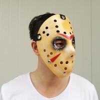 Topeng Plastik Tebal Nicro Masquerade Amusement Full Face untuk Halloween Cosplay Kostum Horor Ason Freddy Topeng Pesta Menyeramkan