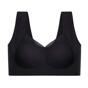 Soutien-gorge personnalisé I-0127, grande taille, débardeur en maille, camisole, sous-vêtements, yoga, gym, soutien-gorge tricoté sans armatures, fin, sport, soutien-gorge sans couture pour femmes - Product Image 2