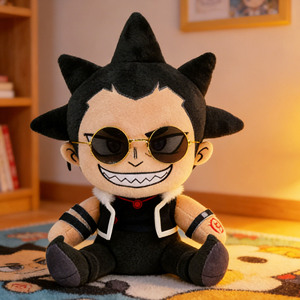 Hochwertiger 20-Zoll Premium-Plüschcharakter für die USA, Maßgefertigte 20cm Kpop Cool <span class=keywords><strong>Boy</strong></span> Anime-Plüschpuppe mit Brille - Product Image 5