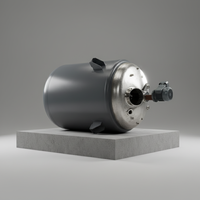 Cuve de mélange en acier inoxydable sur mesure 500L 1000L avec agitateur et chauffage enveloppé pour le traitement de produits chimiques liquides et cosmétiques