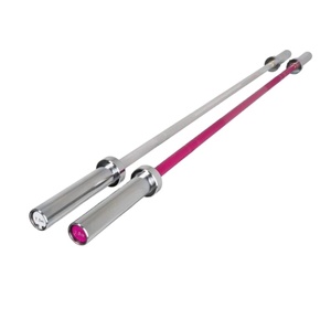 Équipement de gym Couleurs Haltères Barre ronde en aluminium pour l'entraînement musculaire - Product Image 3