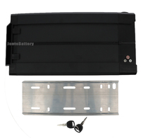 Hi-Power E-bike 48 volts 48 V 52V 60V 72V 30AH 35AH 40AH 50AH boîtier de batterie de support arrière adapté 1500w 2000W 3000W moteur de vélo Ebike