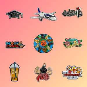 Spilla in metallo personalizzata placcata, distintivi a cartone animato adorabili, <span class=keywords><strong>spille</strong></span> smaltate <span class=keywords><strong>per</strong></span> abbigliamento, borse e giacche - Articolo molto venduto - Product Image 5