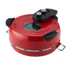 <span class=keywords><strong>Four</strong></span> à pizza électrique miniature portable 220V <span class=keywords><strong>pas</strong></span> <span class=keywords><strong>cher</strong></span> pour la maison avec fonction de minuterie et d'alarme - Product Image 1