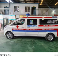 JMC Fabricant Vente en Gros Nouvelle Voiture de Transport d'Urgence Manuelle Diesel pour Patients, Longueur 3-8m, Équipement Médical, 160km/h, Euro 4, 2RM