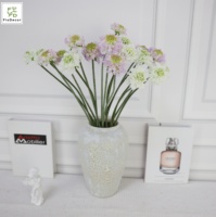 Kualitas Tinggi Buatan Sutra Bunga Aster Chervil Semprot Scabiosa untuk Rumah Pesta Pernikahan Dekorasi Meja Pusat Piece