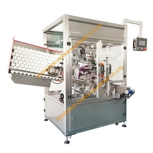 เครื่องติดฉลากหลอด PE เครื่องสำอางอัตโนมัติพร้อมฟังก์ชันปรับทิศทาง - Product Image 2