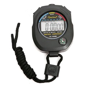 Chronomètre portable de sport, chronomètre étanche avec affichage numérique LCD, chronomètre de fitness - Product Image 2