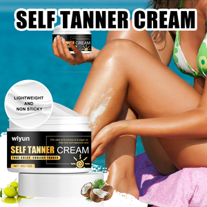 Crema Abbronzante Profonda Wiyun con Oli di Oliva, Cocco e Pinoli per il Corpo, Ideale per l'Abbronzatura in Spiaggia, Aiuta a Ottenere una Pelle Color Bronzo Grano - Product Image 3