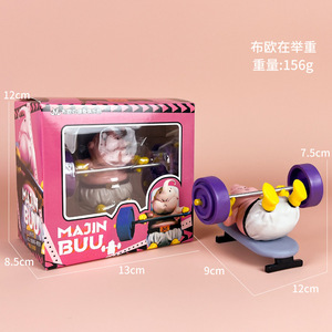 ของเล่นพีวีซีมหัศจรรย์สำหรับฟิตเนสของเล่นแนวบาร์แนวนอนวิ่งพร้อมกล้ามเนื้ออนิเมชั่นไขมันที่ได้รับแรงบันดาลใจจากญี่ปุ่น - Product Image 3