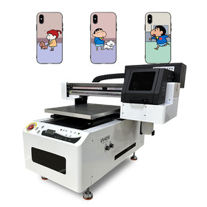 Small Size 4050 UV Flatbed Printer <b>LED</b> UV Leather Printer XP600 Phone Case Pen PVC Acrylic Aluminum Varnish Effect Machine - Product Image 3