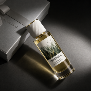 Custom Luxury <b>Empty</b> Round Clear Perfume <b>Spray</b> <b>Bottle</b> 20ml 50ml 100ml Crimp Glass Perfume <b>Bottle</b> with White Cap - Product Image 2