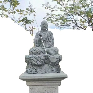 พระคุศติการ์บาห์ พระโพธิสัตว์จิโซ พระพุทธรูปทิเบต แกะสลักด้วยมือจากหินแกรนิต ขนาดสั่งทำพิเศษ พร้อมฐาน  งานประติมากรรมทองสัมฤทธิ์ ขาย - Product Image 5