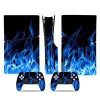 Autocollant en vinyle personnalisé pour la console et la manette Playstation PS5 Digital Edition, couvrant tout le corps