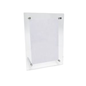 Gran oferta marco de fotos acrílico redondo 4x6 hecho de plástico con exhibición de publicidad de separación retratos familiares caja de regalo embalaje - Product Image 2