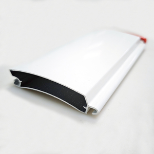 <span class=keywords><strong>6061</strong></span> <span class=keywords><strong>6063</strong></span> T5 T6 Puerta enrollable con cubierta final Perfiles de aluminio extruido de aluminio - Product Image 1
