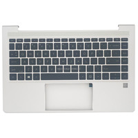 قطع غيار كمبيوتر HP Elitebook 640 G10، غطاء علوي لمسند اليد بدون لوحة مفاتيح مضاءة خلفيًا N45427-001
