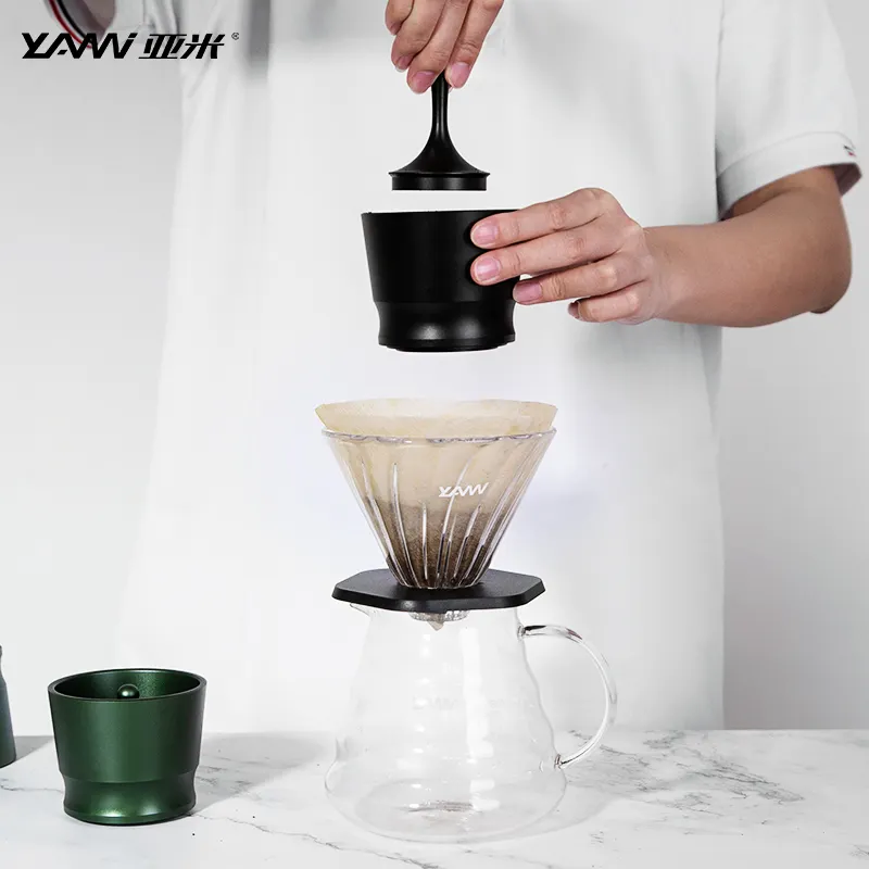Wholesale New Luxury Barista Tools Tea Coffee Dosing Cup Espresso Machine Tool Accessories For Coffee Bar
