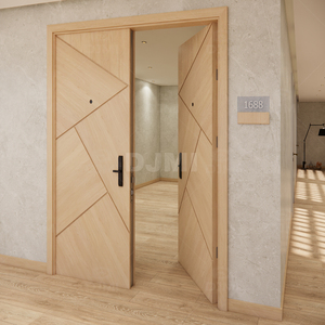 Villa résidentielle entrée de luxe de grande taille <span class=keywords><strong>porte</strong></span> double en bois massif <span class=keywords><strong>porte</strong></span> d'entrée <span class=keywords><strong>extérieure</strong></span> - Product Image 6
