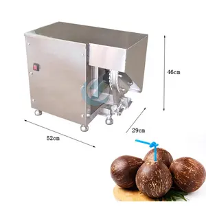 Commercial use small coconut hull huller machine/coconut desheller sheller/coconut peeling equipment