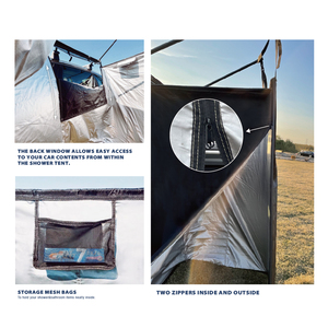 Awnlux Expédition Rapide <span class=keywords><strong>Prix</strong></span> Abordable Tente de Douche Portable Pliable pour Camping, Toilettes Extérieures et Abri Latéral de Voiture - Product Image 5