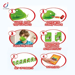 Cina Giocattolo Per Bambini Creativo Desktop di Giocattoli Chameleon Lingua Fuori Gioco, di Sicurezza Bambino Divertente Gioco Desktop Rana Conficca Fuori La Lingua - Product Image 5