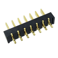 Conector USB tipo C macho 3 ~ 15 pines chapado en oro paso de 2,5mm enchufe recto de 180 grados enchufe de batería para ordenador portátil