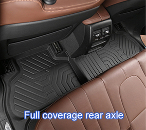 Tapis de voiture 3D en TPE robustes, élastiques, avec bords intégrés, antidérapants, à rinçage rapide et entretien facile pour <span class=keywords><strong>MEGANE</strong></span> 4 <span class=keywords><strong>2023</strong></span> - Product Image 6
