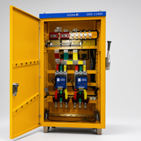 Armoire de Commutation Fixe Basse Tension 380V 415V 630A IP40 pour Distribution Électrique Industrielle Intérieure à Haute Capacité de Coupure