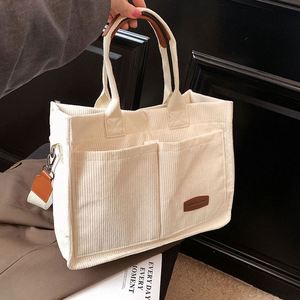 New Fashion Cotton Grocery Eco Friendly Shopper Zipper Women's Tote Bags with <b>Printed</b> logo and Straps - Product Image 2