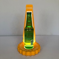 Présentoir Lumineux LED pour Bouteilles – Base Économique en Énergie pour Publicité Intérieure Promotionnelle