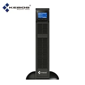 Kebos GR11 One- 1K Single Phase Uninterrupted Power Supply 1000va 1000w Surge Protector Data Center Online Rack Mounted Ups