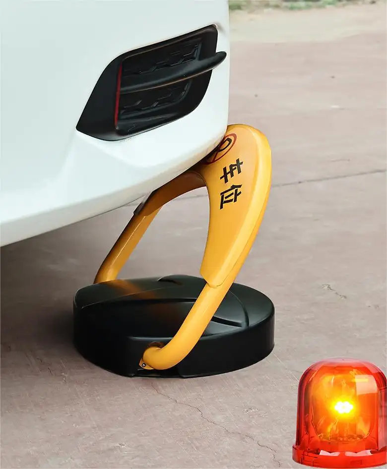 ios   app remote control smart parking lock personal use parking space lock automatic parking space locker