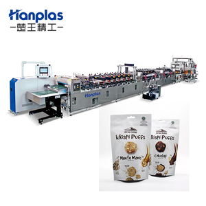 HP-2TZP Economic Multi Functions <b>Laminated</b> Food Packaging Side Seal Gusset Bag Self Stand up Zipper Making <b>Machine</b> HP-2TZP600 Do - Product Image 5