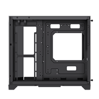 Lovingcool New Style Oversize 9.16Inch LCD Screen Mid Tower Gaming Micro ATX Mini ITX Computer PC Case Support ARGB Cooling Fans