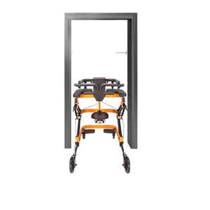 Déambulateur pour personnes âgées, équipement de rééducation, cadre de marche multifonctionnel pour l'entraînement des membres inférieurs, pliable et portable - Product Image 5