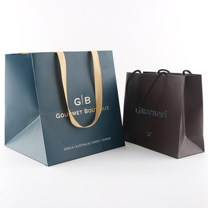 Sacchetto di Carta Personalizzato con Logo, Confezione Regalo di Lusso Rosa con Manici <span class=keywords><strong>per</strong></span> Aziende - Product Image 3