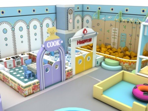 Équipement <span class=keywords><strong>de</strong></span> jeu intérieur pour tout-petits, aire <span class=keywords><strong>de</strong></span> jeux souple avec toboggan, piscine à balles, <span class=keywords><strong>mur</strong></span> d'<span class=keywords><strong>escalade</strong></span>, blocs en mousse souple pour maternelle et garderie - Product Image 3
