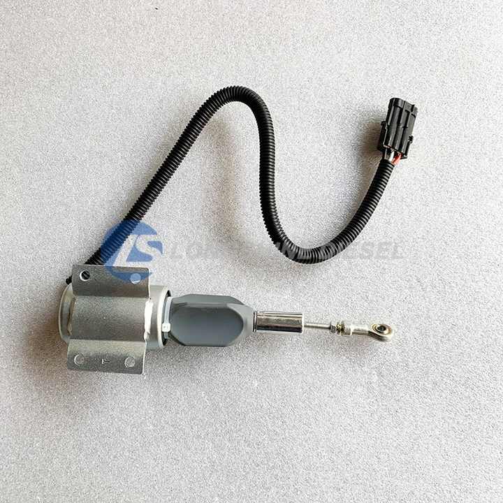 Diesel Engine Part 12V Fuel Solenoid Valve 3930235 for Cummins 6CT ...