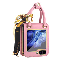 Pour Samsung Z Flip 6 étui de téléphone portable Portable tout compris support Anti-chute housse de protection pour Samsung Z Flip 5 4 3