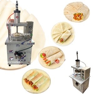 Machine à crêpes électrique automatique à haute efficacité Magic Roti Maker Machine à crêpes de canard de Pékin Lumpia Wrapper Press Forming Maker - Product Image 3