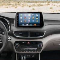 TK-YB Pour Hyundai Tucson 2018 9 Pouces Voiture pièces d'auto automobile accessoires garniture Intérieure Fixation Sur Tableau De Bord Cadre DVD Panneau