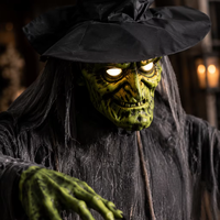 Costume de personnage d'horreur d'Halloween en acier personnalisé pour les fêtes - Utilisation en extérieur et en intérieur